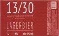 Сватове "Вест Менеджмент"ТОВ Lagerbier 13 / 30 UA-13-SVT-11-LBE-P-15-02-004