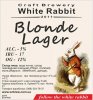 Кривий Ріг "White Rabbit"craft brewery Blonde Lager UA-04-KRR-11-LBO-P-xx-02-002