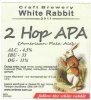Кривий Ріг "White Rabbit"craft brewery 2 Hop APA (American Pale Ale) UA-04-KRR-11-APA-P-xx-25-002