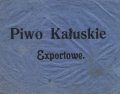 Калуш Browar Parowy Mühlstein, Spindel i Weissmann Eksportowe PL-09-KLS-03-EKW-X-xx-10-002