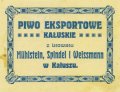 Калуш Browar Parowy Mühlstein, Spindel i Weissmann Eksportowe PL-09-KLS-03-EKW-X-xx-12-006