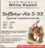 Кривий Ріг "White Rabbit"craft brewery SafBrew Ale S-33 UA-04-KRR-11-ESB-P-xx-02-002