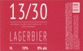 Сватове "Вест Менеджмент"ТОВ Lagerbier 13 / 30 UA-13-SVT-11-LBE-P-15-02-002