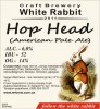 Кривий Ріг "White Rabbit"craft brewery Hop Head (American Pale Ale) UA-04-KRR-11-HHE-P-xx-04-002