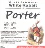 Кривий Ріг "White Rabbit"craft brewery Porter UA-04-KRR-11-POR-P-xx-02-004
