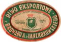Розділ Browar Antoni Hr.Lanckoroński Eksport PL-14-RZD-03-EKS-K-хх-04-002