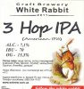 Кривий Ріг "White Rabbit"craft brewery 3 Hop IPA (American IPA) UA-04-KRR-11-AIP-P-xx-05-002