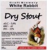 Кривий Ріг "White Rabbit"craft brewery Dry Stout UA-04-KRR-11-SOD-P-xx-02-004