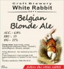 Кривий Ріг "White Rabbit"craft brewery Belgian Blonde Ale UA-04-KRR-11-EBL-P-xx-08-002