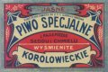Korolowiecki Browar Parowy" Specjalne PL-09-KRL-03-SPE-K-xx-02-002