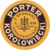 Korolowiecki Browar Parowy" Porter PL-09-KRW-03-POR-K-xx-02-002